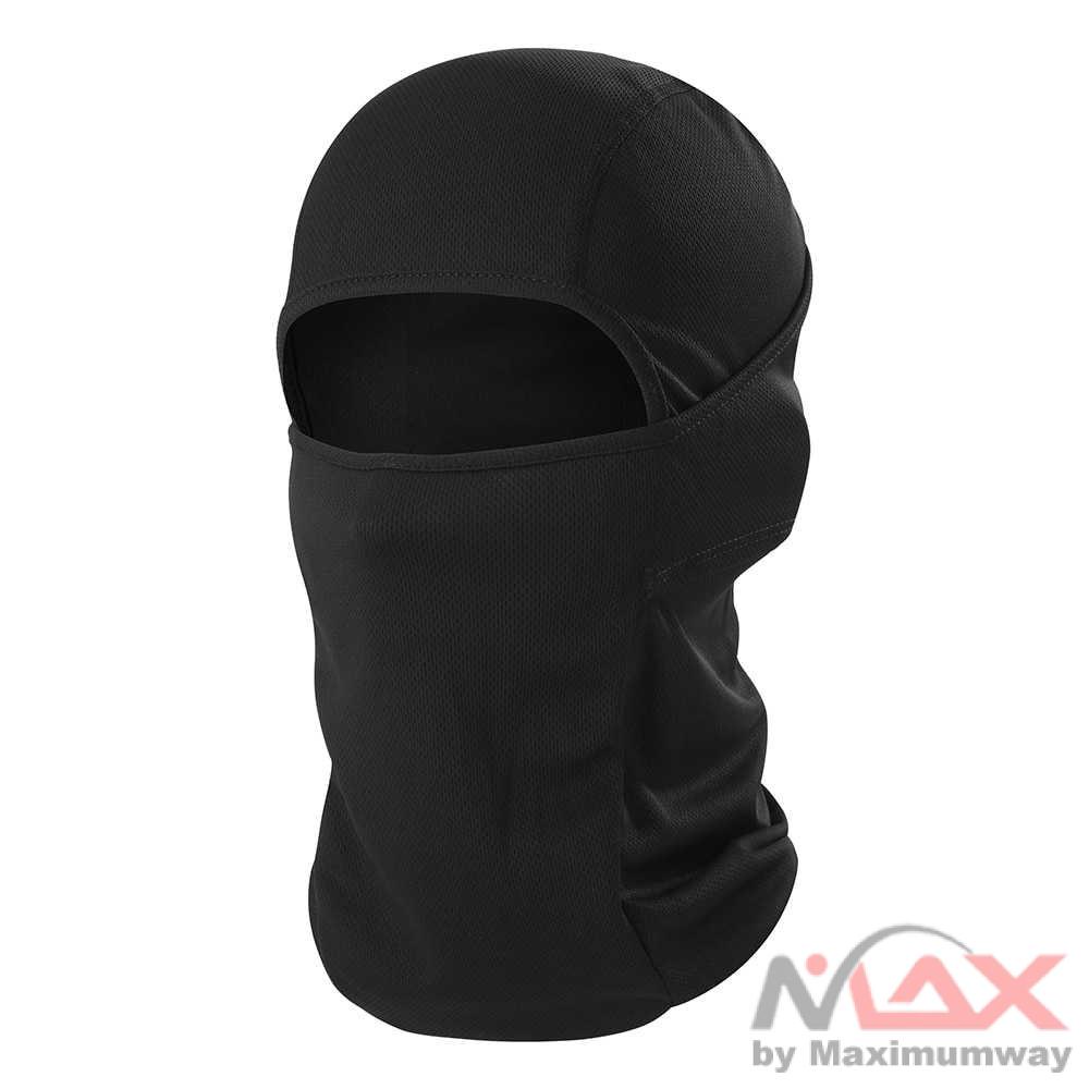 Masker Motor Full Face Multi fungsi anti UV Topeng Ninja Anti Sinar matahari Polyester Windproof anti angin Black Balaclava For Motorcycle Helmet Breathable Dustproof Motorcycle Face Mask Windproof Scarves Mask Neck Warmer Headwear