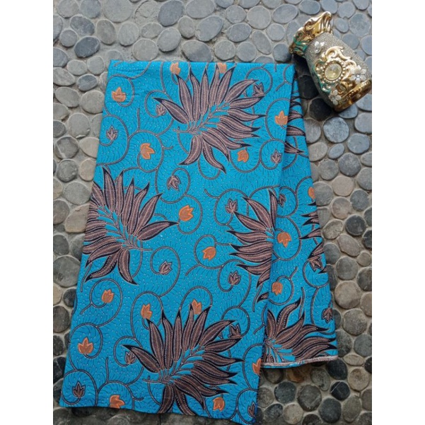 Hmt kain batik printing termurah burung zigzag dasar hitam grosir Pekalongan