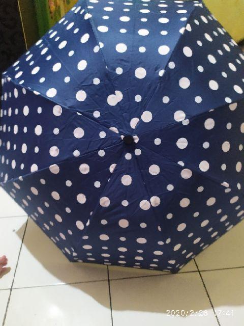 Payung Lipat 3 / Dimensi / Line Brown / Beruang / Grc - 8390