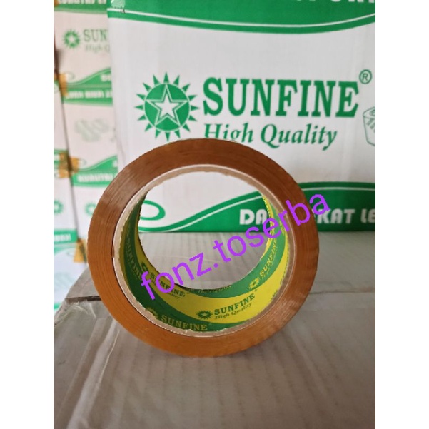 

opp tape sunfine lakban sunfine uk 45mm x 90y bukan daimaru