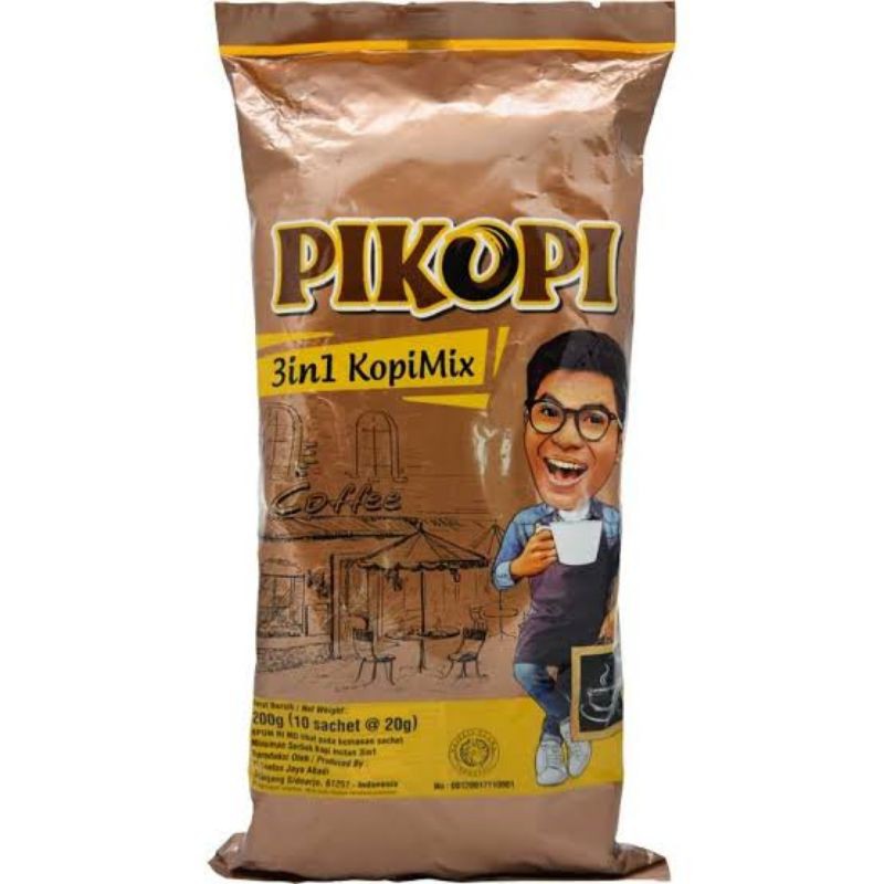 

Pikopi 3 in 1 kopi mix ( isi 10 sachet ) Pikopi