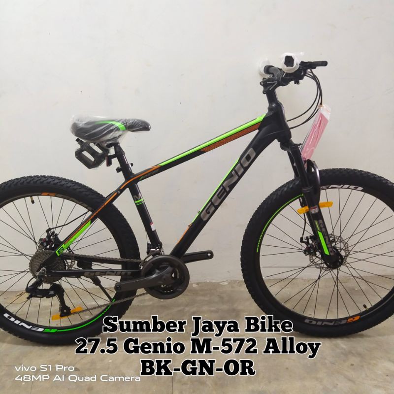 Sepeda Gunung MTB 27.5 Inch Genio M-572 Frame Alloy