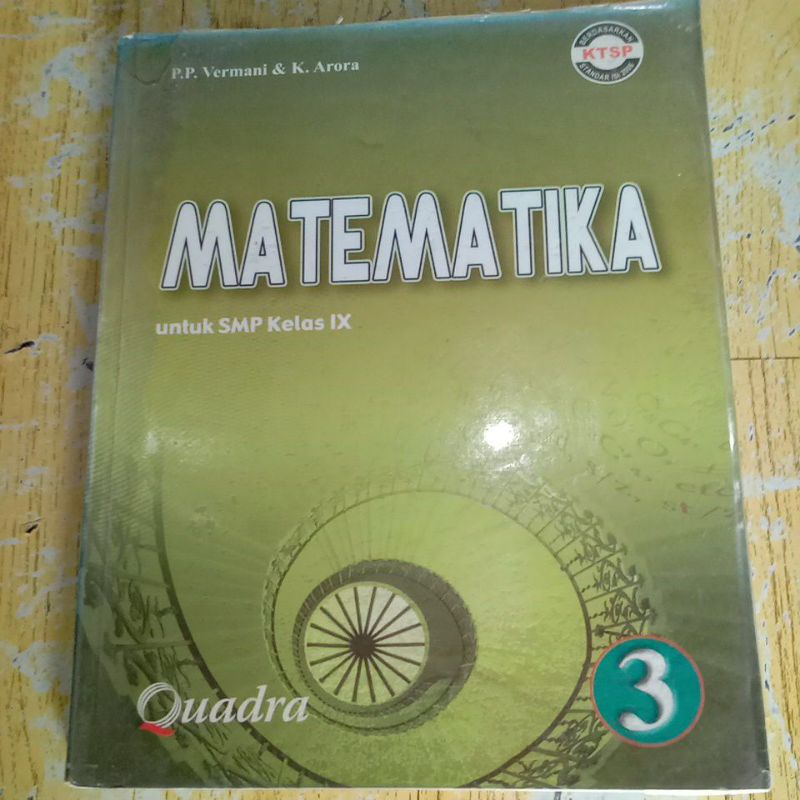 Matematika 3 Untuk SMP Kelas 9 KTSP 2006 Quadra