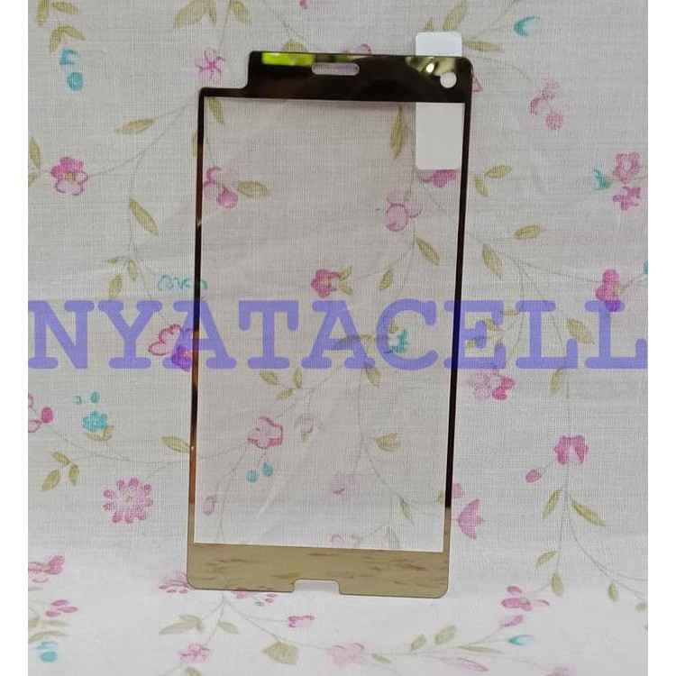 NEW TEMPERED GLASS MIRROR SONY XPERIA Z3 MINI / COMPACT CHROME WARNA - HITAM MILENIA