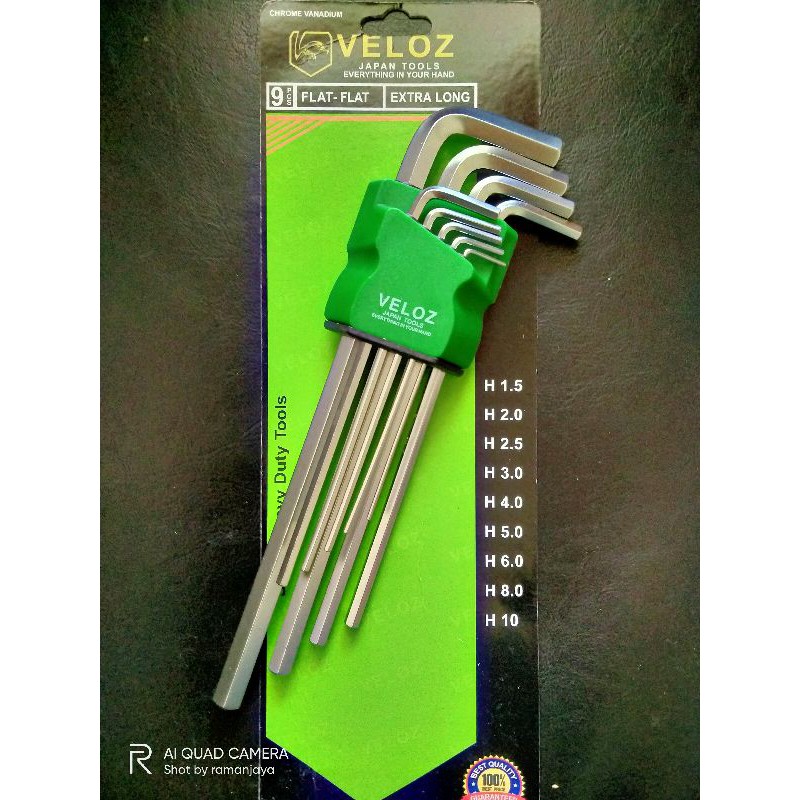 Kunci L TEKIRO long VELOZ long-1