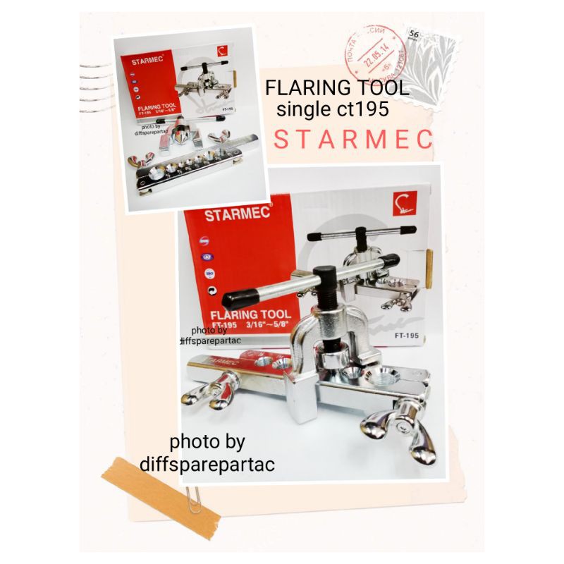 FLARING TOOL SINGLE CT195 FLARING PIPA AC TEMBAGA