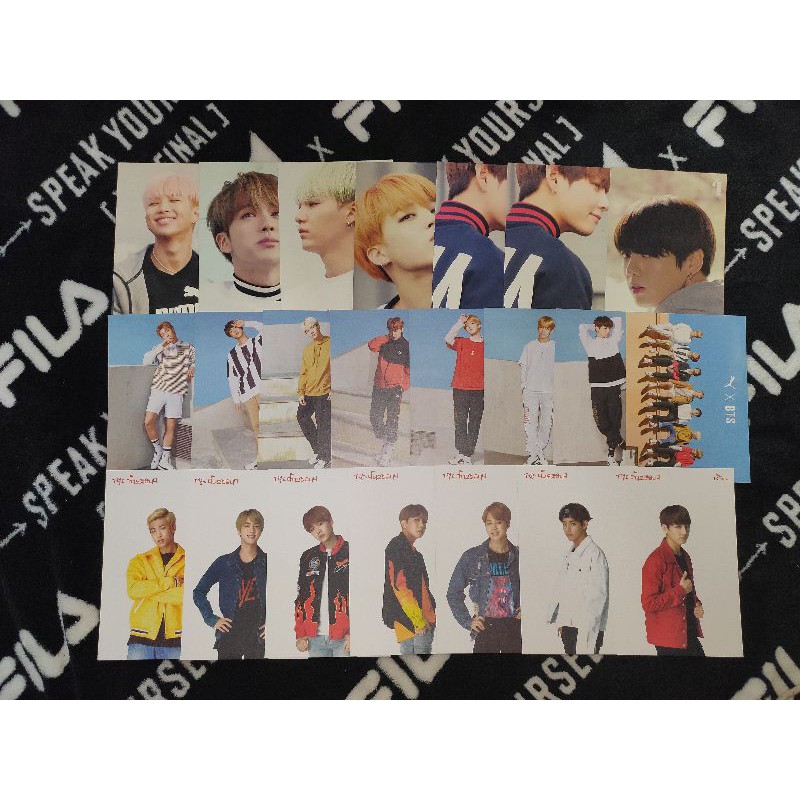 BTS - Official Postcard BTS X Puma, BTS X SK Telecom