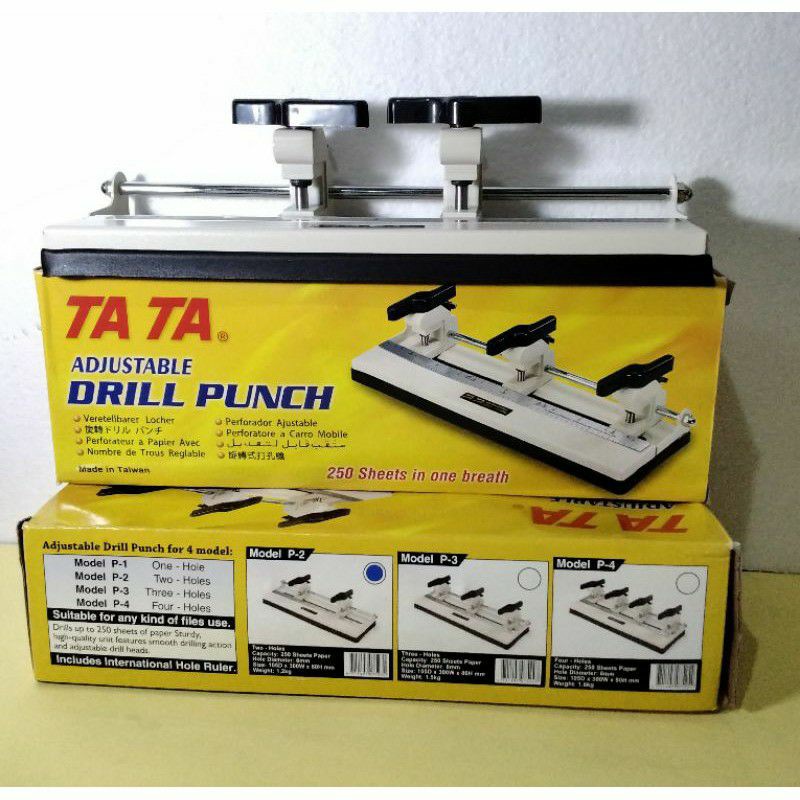 

Drill Punch 2 lobang dan 3 lubang TATA