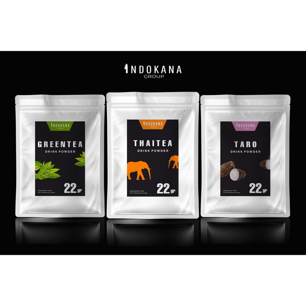 

BUBUK MINUMAN RASA PREMIUM ALA CAFE INDOKANA / BUBUK UNTUK USAHA POWDER DRINK MINUMAN THAITEA