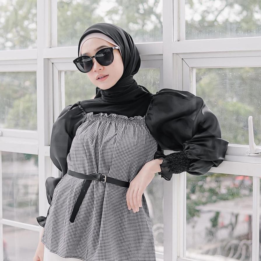 ✵ [R.A] Sinsin Top Atasan Blouse Muslim Fashion Wanita ➺