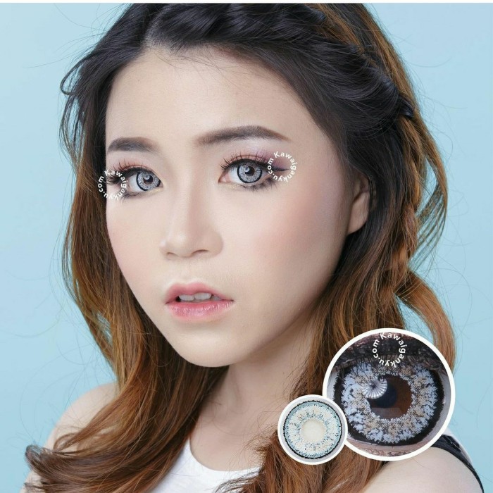 SOFTLENS MAKI BLUE/BIRU. NORMAL/MINUS.DREAMCOLOR ORIGINAL - BLUE NORMAL