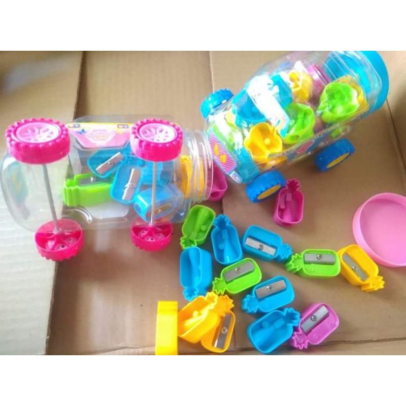 Rautan pensil toples isi 24pcs