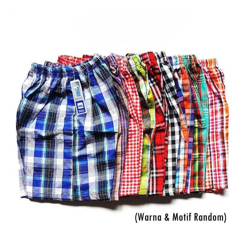 Celana Pendek Tartan Anak 1-6 tahun / Celana Pendek Harian Kotak Salur