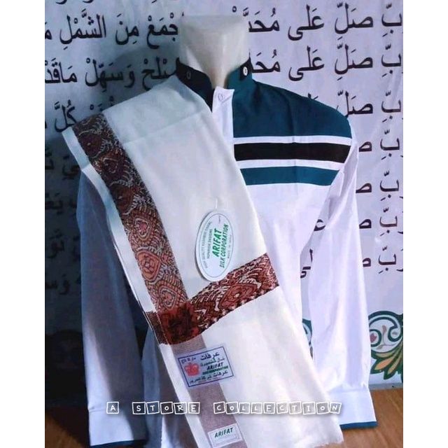 Rida Sorban Shawl Import India Warna Putih | Kashmiri, Shaveeda, Almas, Arifat, Yasmeen