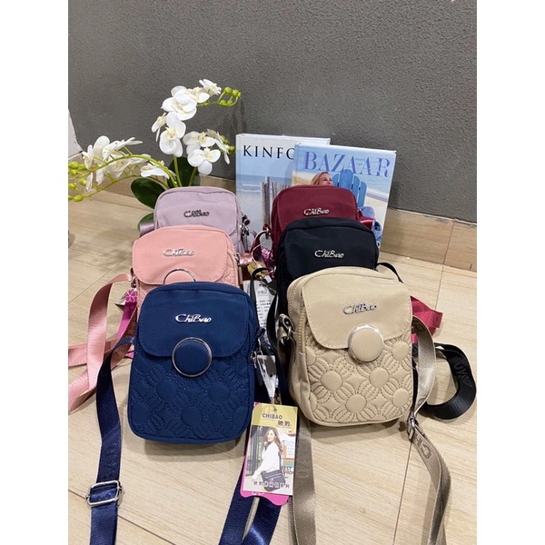 tas wanita tas slempang wanita tas selempang wanita sling bag wanita Chibao G1615 AB bordir X5X6 bes