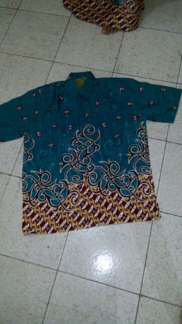 Syafin - Promo Semi Sutera Batik Couple Gamis Sutera Premium Original Solo Dolby Embos Seragaman