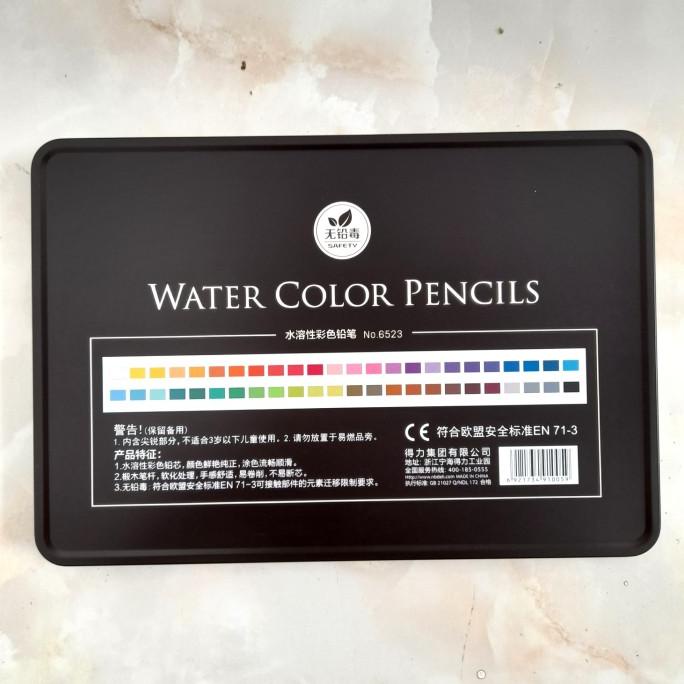 

Deli Water Color Pencils 48 pcs. Watercolor. Pensil Warna.