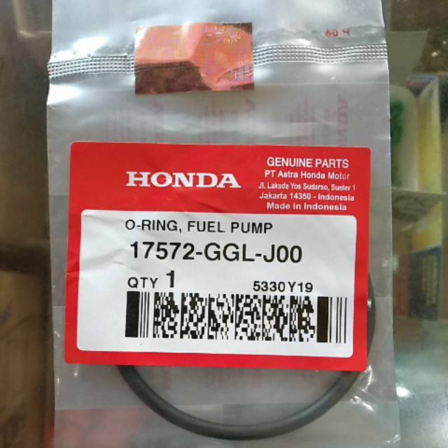 Oring Fuel Pump Honda Matic 17572 GGL J00
