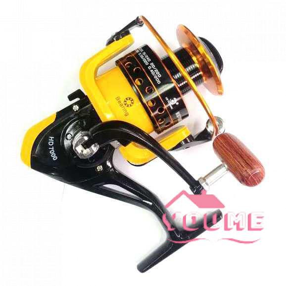 LIEYUWANG Reel Pancing HD7000 12 Ball Bearing