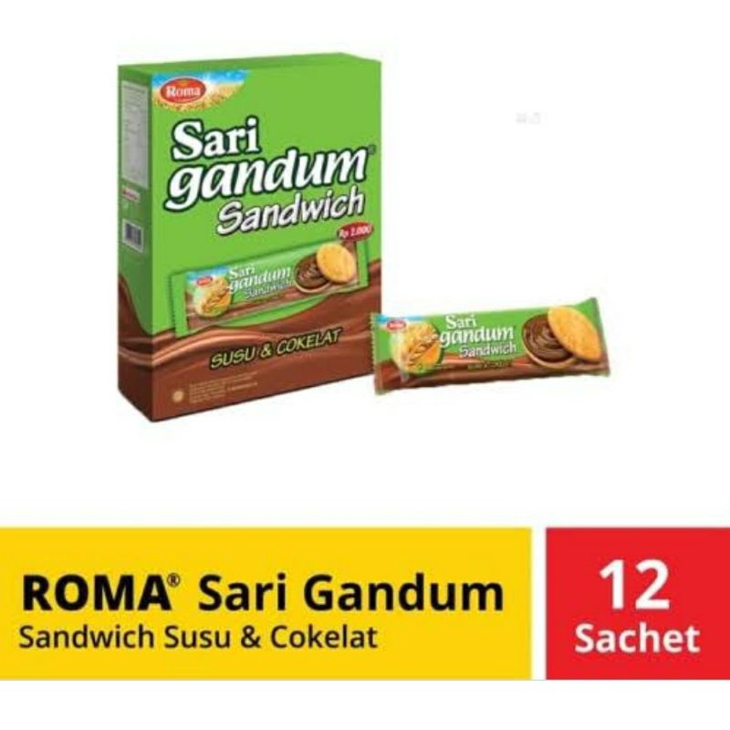 

Roma Sari Gandum Sandwich Coklat