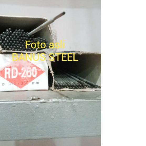 ☼ Kawat las 2,6 mm Nikko Steel kawat las listrik kawat las besi kawat las cantum per KG ☁