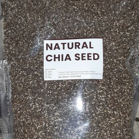 

Terbaru premium natural chia seed mexico 1kg Murah