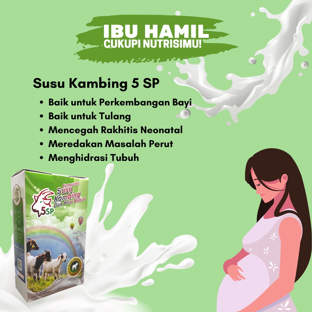 

COD | SUSU RENDAH LEMAK BUBUK 5SP | SUSU BUBUK 5 SP | SUSU KAMBING BPOM NUTRISI IBU HAMIL / MENYUSUI