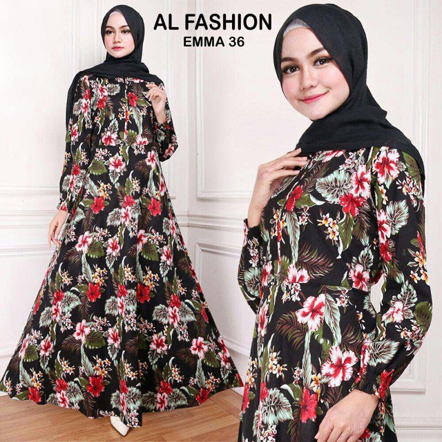 [BY_FASHION] AB Agen Baju Official Shop - maxi emma