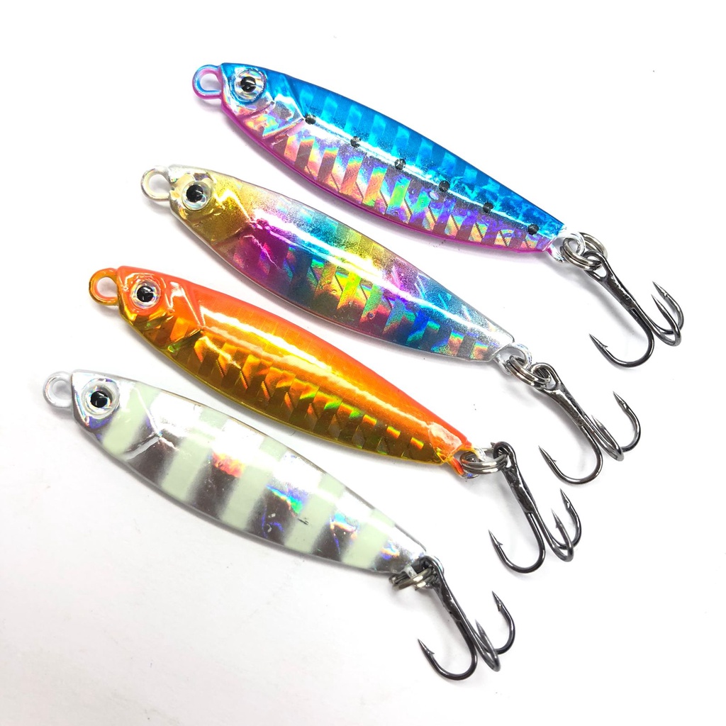 Metal Jig Lure micro UL Ultralight Fishing 10 gram