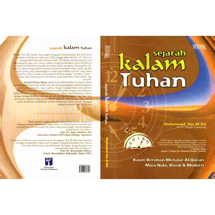 SEJARAH KALAM TUHAN KAUM BERIMAN MENALAR ALQURAN MASA NABI KLASIK DAN MODERN MUHAMMAD ATA