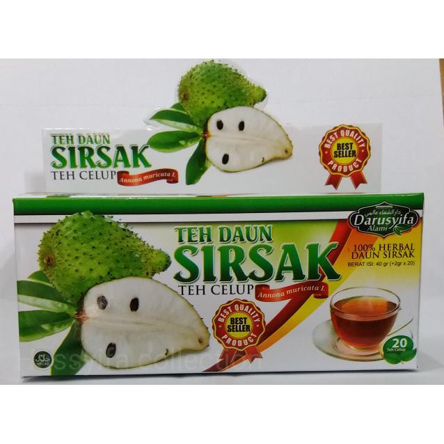 

Teh Celup Daun Sirsak Darusyifa TERUJI