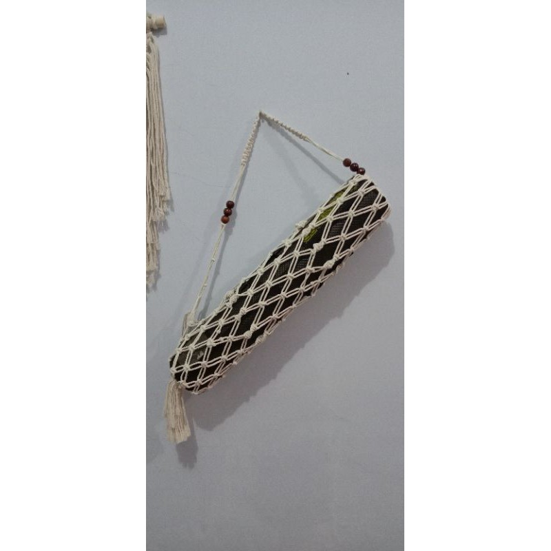 READY STOK) macrame tas yoga mat/ strap tas olahraga/ strap matras