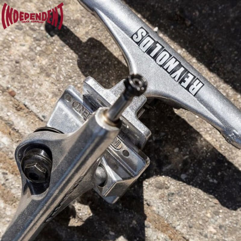 INDEPENDENT Trucks Hollow Reynolds Block Silver Mid Skateboard Trucks 139