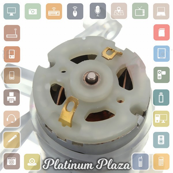 LifeTech Pompa Air Elektrik DC Micro Water Pump 12V - 365B-7 - White`14CVHQ-