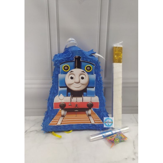 Pinata Thomas mini untuk pesta ulang tahun