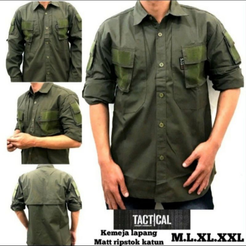 (COD)kemeja tactical/kemeja lapangan/Kemeja pdl outdoor