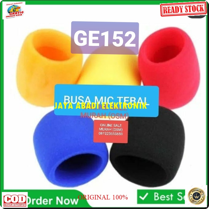 G152 BUSA MIC PEGANG HANDLE TEBAL SPON SPOON MIK PENGAMAN PEMBUNGKUS PELINDUNG AKSESORIS ACECORISKARAOKE SISTEM AUDIO MIKROPON MICROPHONE MIKROPON MUSIK SOUND DJ G152  original busa mic pegang handle tebal spoon mik pengaman microphone ori pembun