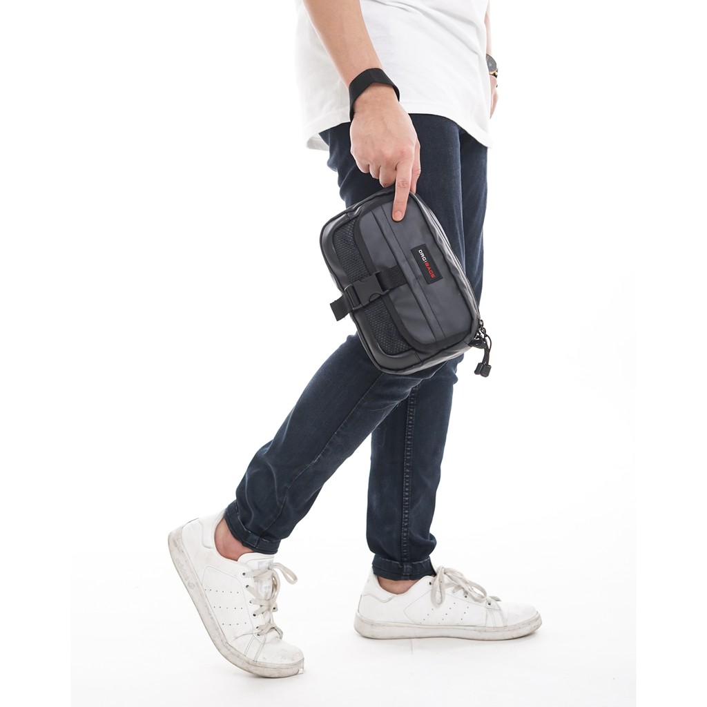 Tas Tangan DOPP KIT DRG Hand Bag WATERPROOF Pouch Clutch Selempang Slempang Sling Murah Branded ORI