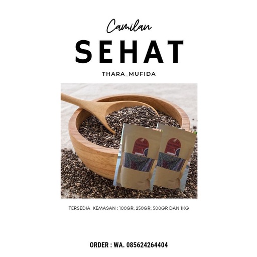 

Black Chia Seed (Cemilan Sehat) Thara_Mufida