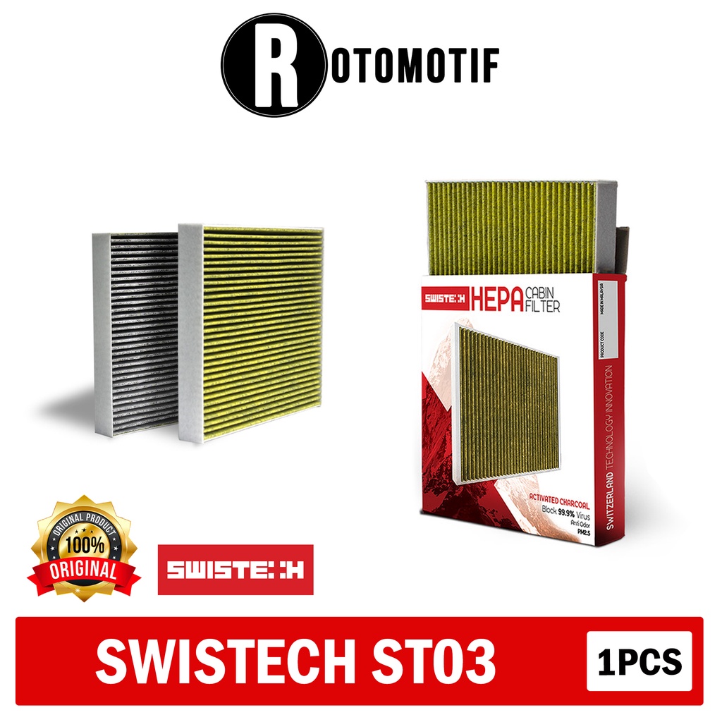 Filter AC Mobil Toyota Avanza Xenia Swistech Hepa Filter Kabin Mobil ST03