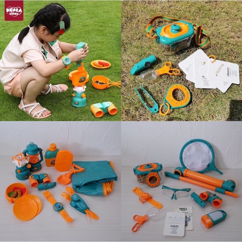 koala diary camping set adventure set little explorer pretend plays outdoor experience toys