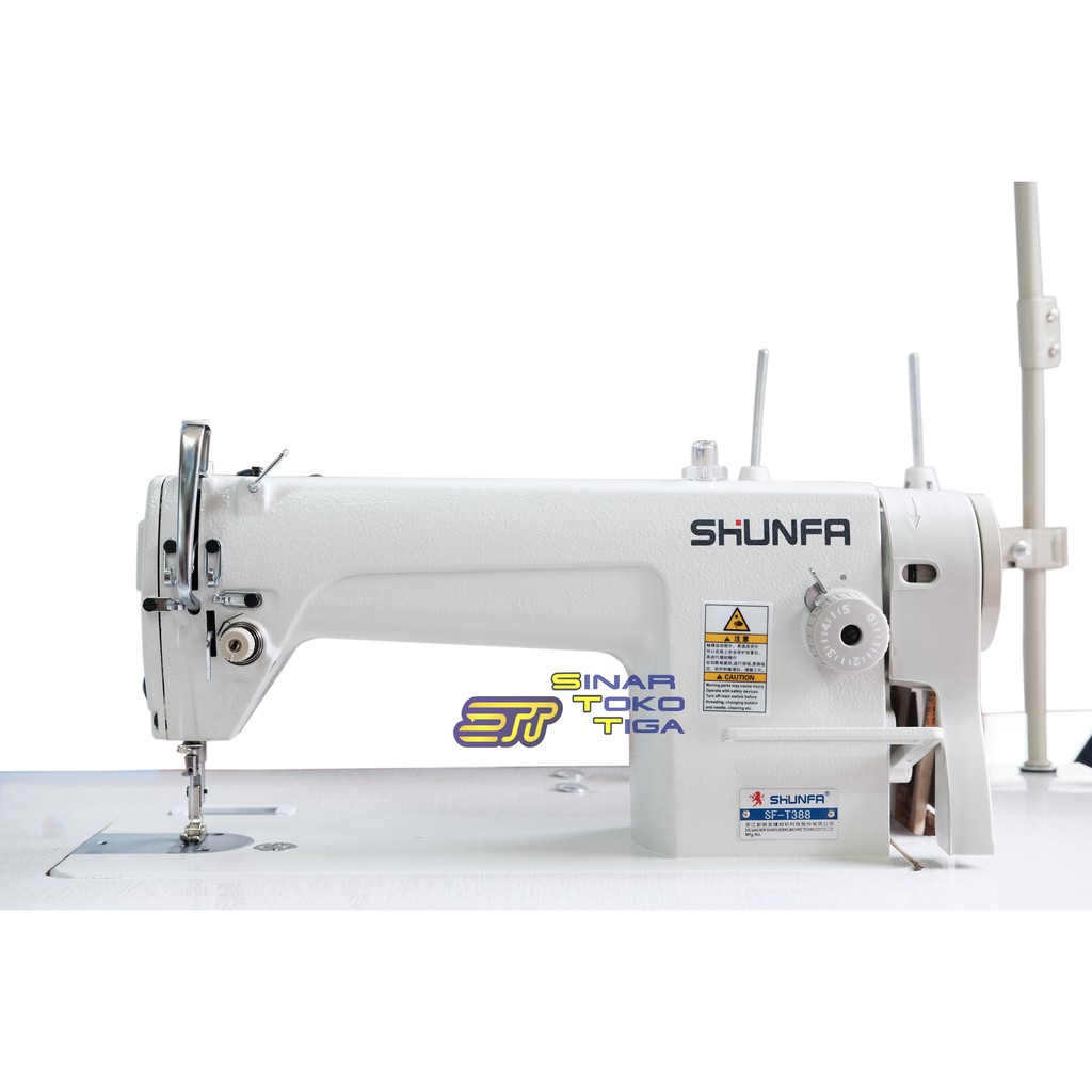 SHUNFA SF T 388 MESIN JAHIT VARIASI LONCAT PUTUS BENANG SADDLE STITCH T388 SERVO