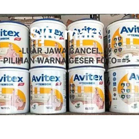 Y 793 CAT  TEMBOK AVITEX  1  KG  AVIAN BRAND CAT  INTERIOR 