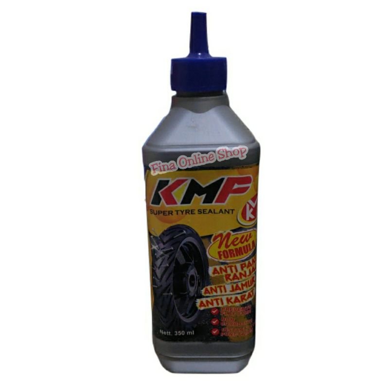 KMP Super Tyre Sealant Cairan Tubeless Anti Paku Ranjau / Anti Jamur / Anti Karat 350ml