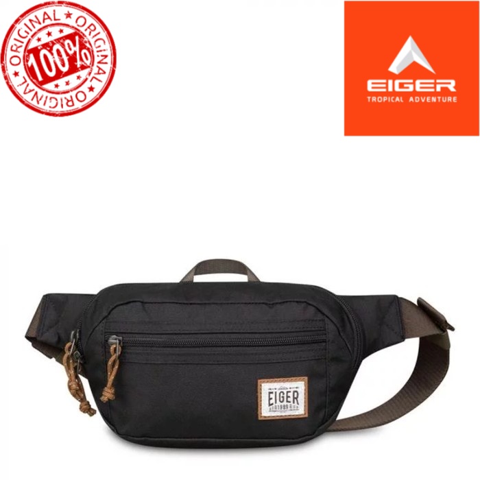 EIGER1989 Tas Selempang Grapnel Waistbag - Original - Hitam