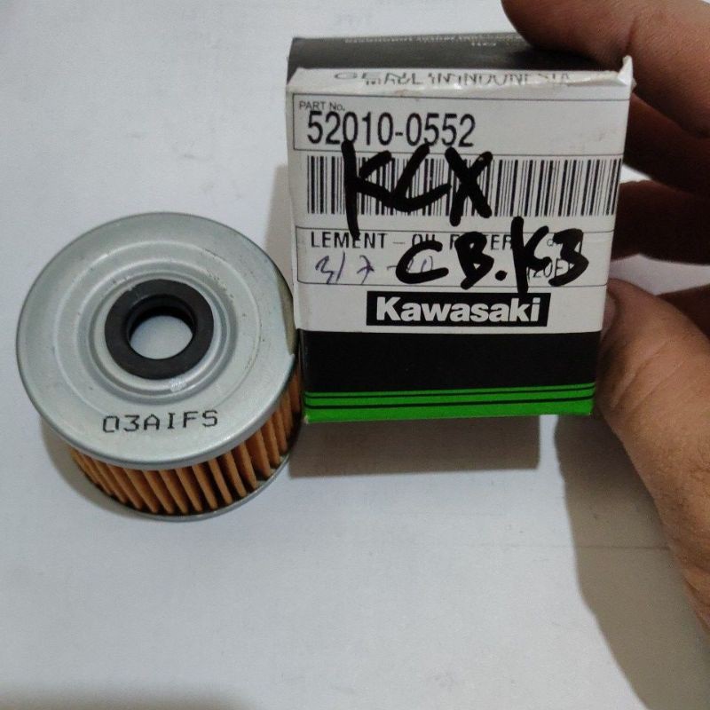 Filter Oli Original Kawasaki KLX Dtracker 150 KAZE/Asli KAWASAKI