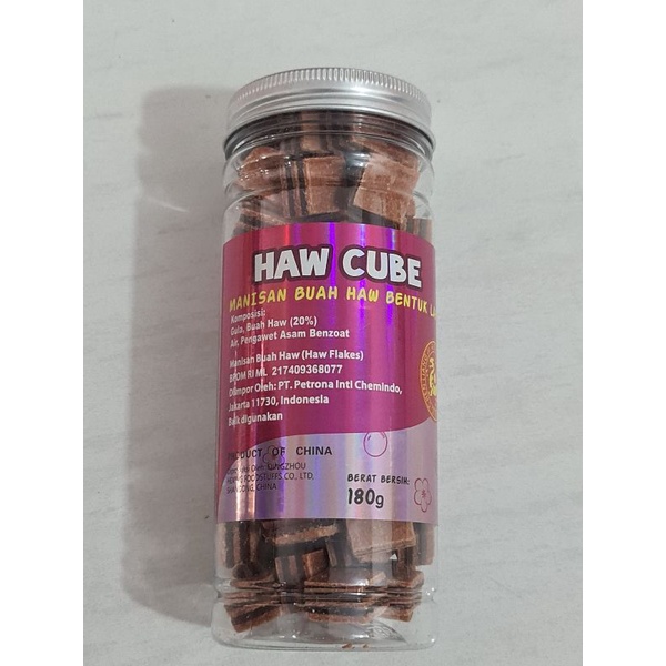 

HAW CUBE manisan buah haw bentuk lapis 180gram