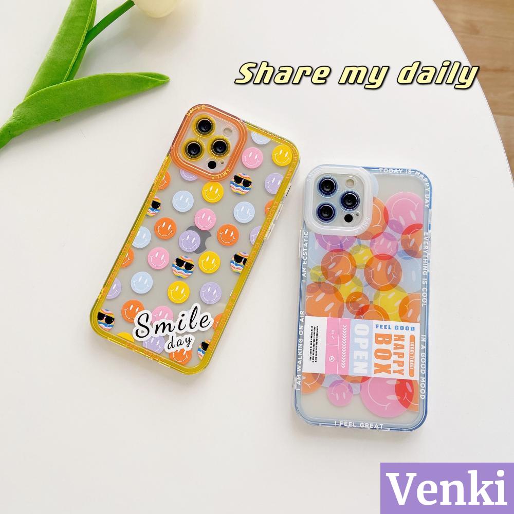 iPhone 13 Pro Max iPhone Case Silicone Soft Case Clear Case Large Hole Camera Protective Ring Shockproof Color Smiley Cute Style For iPhone 13 Pro Max iPhone 12 Pro Max iPhone 11 Pro Max iPhone 7 Plus iPhone XR XS MAX Pro 11 Max pro 12 13 XR 7 Plus/8 XS