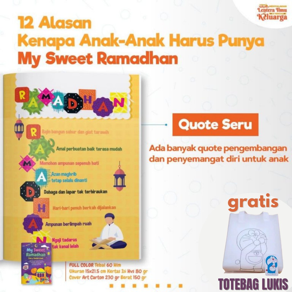 MY SWEET RAMADHAN / BUKU AKTIVITAS ANAK RAMADHAN ANAK