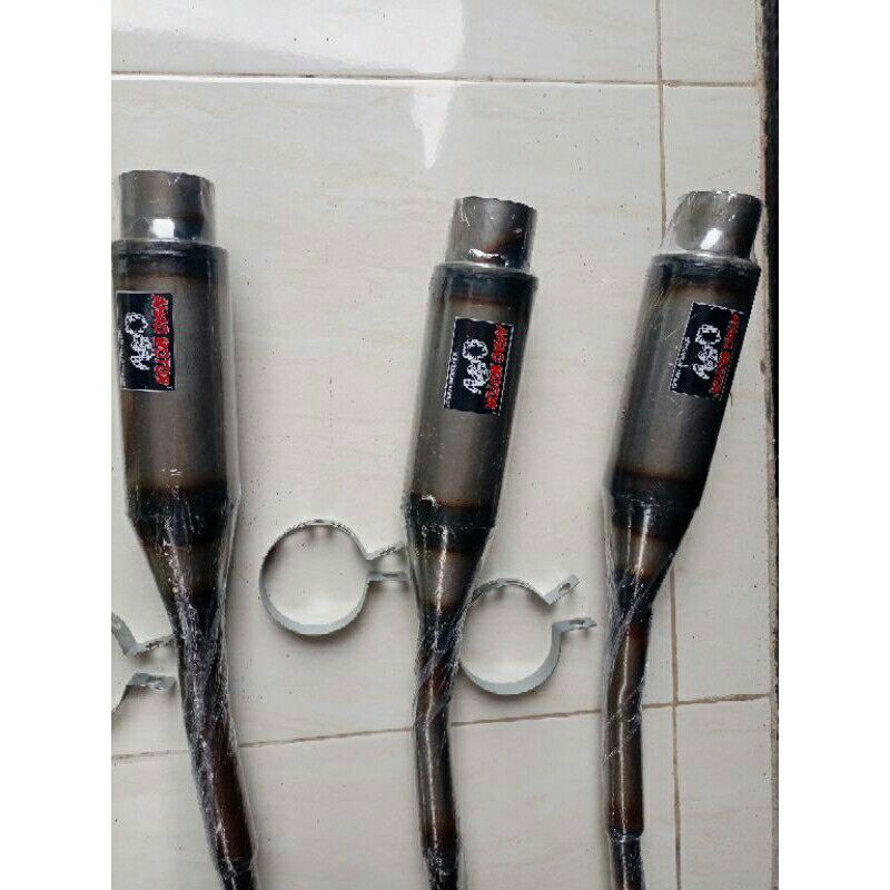 Knalpot Racing Ahou Untuk Motor Supra Astrea Jupiter z Vega Smash shogun
